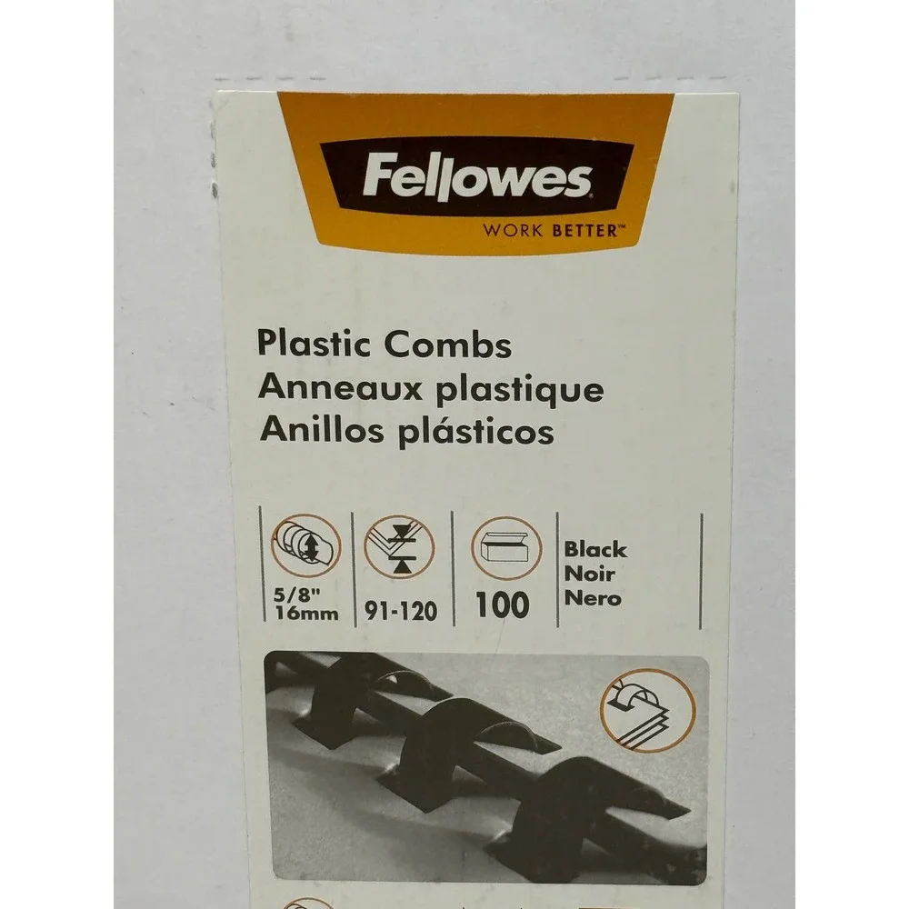 Fellowes plastic comb